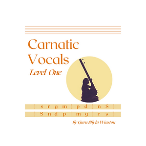 Carnatic Vocals Level 1 Book